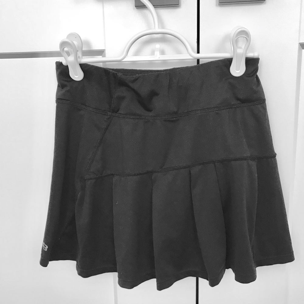 Black Tennis Skirt